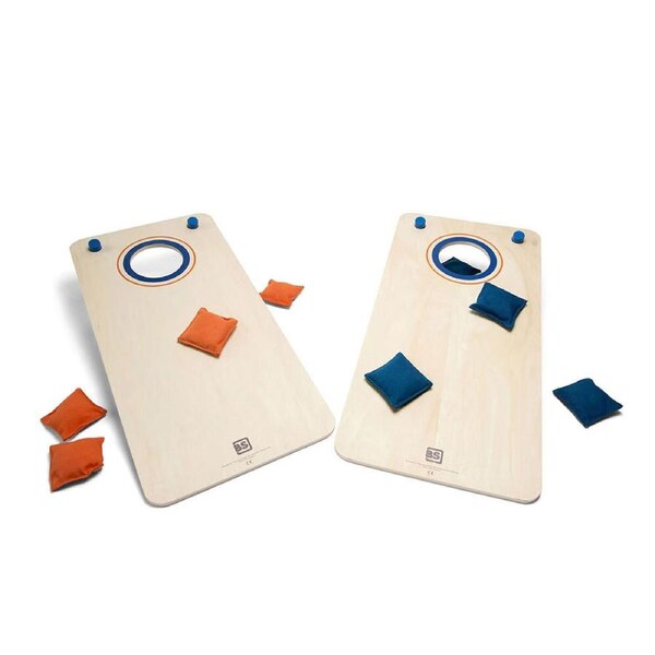 BS Toys - Kids Wooden Cornhole Beanbag Throwing Game