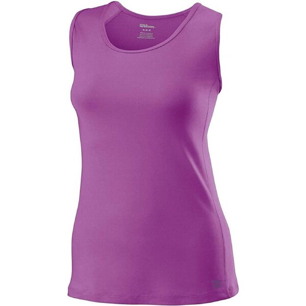 Wilson Women’s Long & Lean Tennis Tank Fuchsia