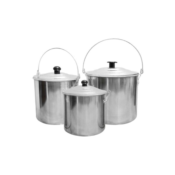Wildtrak 3 Piece Aluminium Billy Can Set
