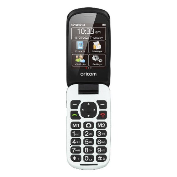 Oricom EZY7510 Flip Mobile Phone With SOS Emergency Button
