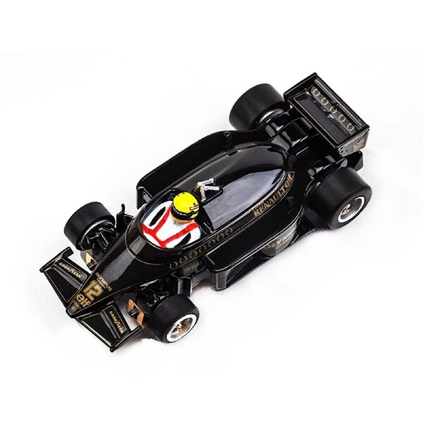 AFX Lotus 97T 1985 Ayrton Senna #12 Black Formula 1 Slot Car