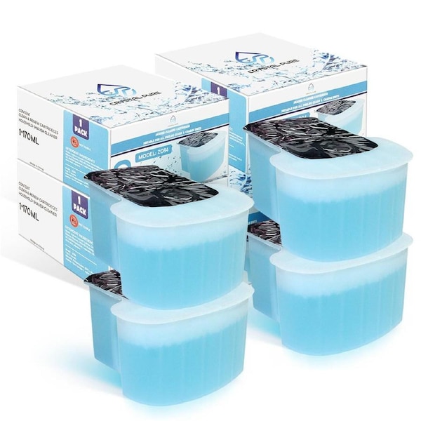 Cartridge Refills for Philips SmartClean Compatible with S9000, S89xx, S73xx-S79xx, S51xx-S56xx Shavers 4-Pack