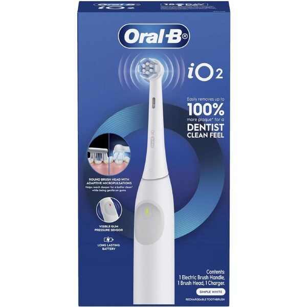 Oral-B iO Series 2 Gentle Clean Sensitive Electric Toothbrush - White