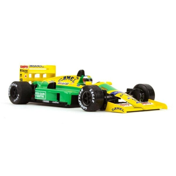 NSR F1 Benetton Schumacher #19 Green With Yellow Slot Car Model