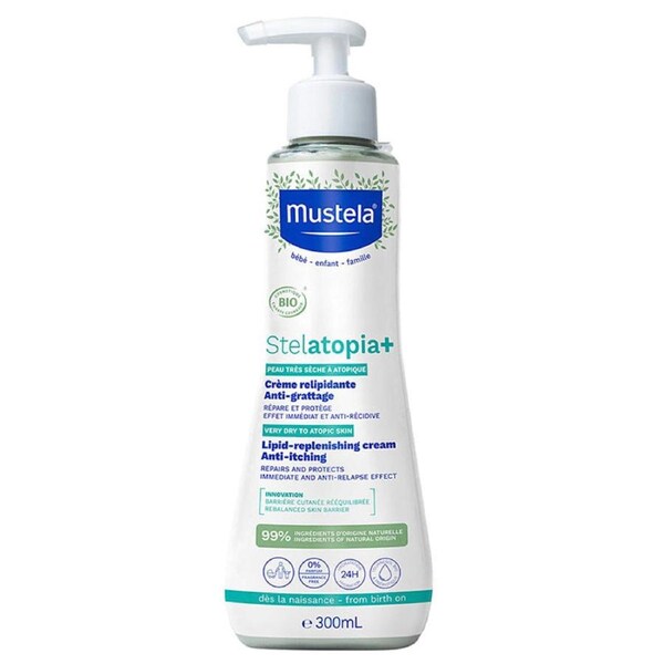 Mustela Stelatopia+ Lipid-Replenishing Cream 300ml