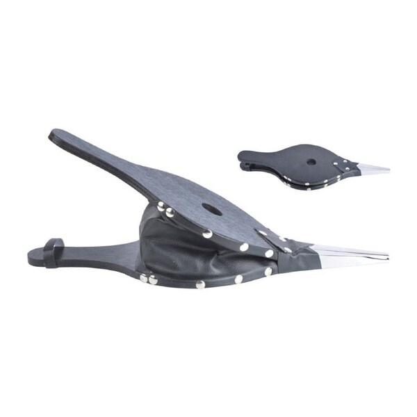 Esschert Design Bellows Wooden Manual Indoor Outdoor Fireplace 38cm Black