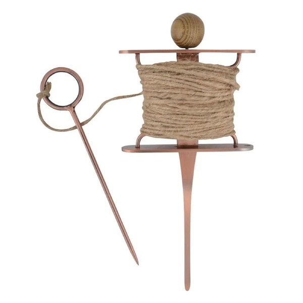 Esschert Design Copper Plated Row Marker Garden Outdoor Accessory 26.7cm