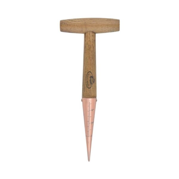 Esschert Design Copper Plated Dibber Steel Garden Outdoor Accessory 27.6cm