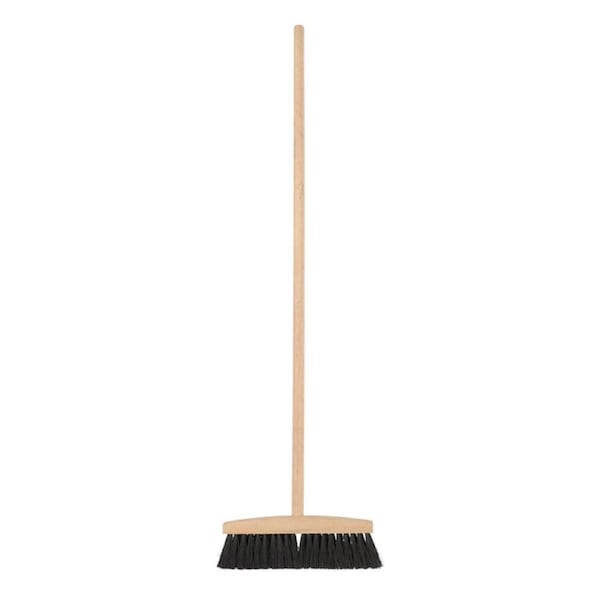 Esschert Design Beechwood Indoor Broom Gardening Cleaning 127.8cm Natural