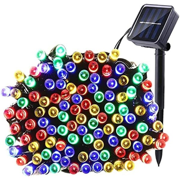 Outdoors Solar String Light 100 To 500 LEDs Fairy Garland Garden Waterproof - 8 Modes Colourful 12m 100 LED