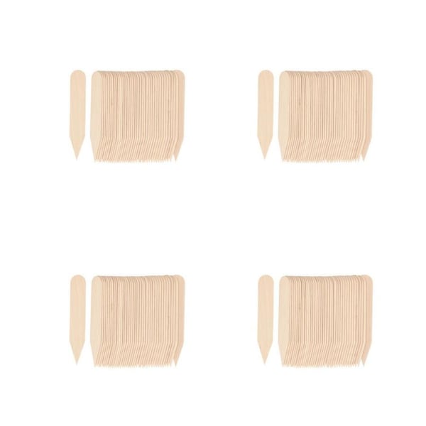 4PK 40pc Esschert Design Wooden Plant Support Label Garden Organiser Small