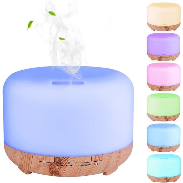 Indoor humidifier & lamp with timer