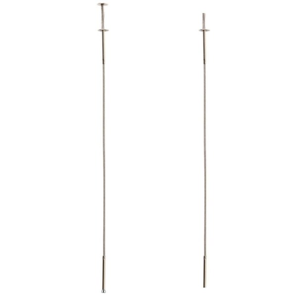 2PK Esschert Design Terrarium Pickup Extendable Claw Garden Tool 72cm Silver