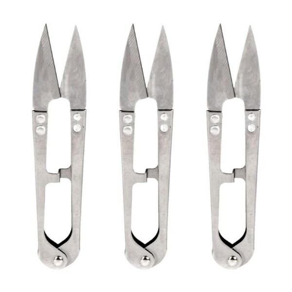 3PK Esschert Design S/Steel Mini Pruning Shears Gardening Tool 10.8cm Silver