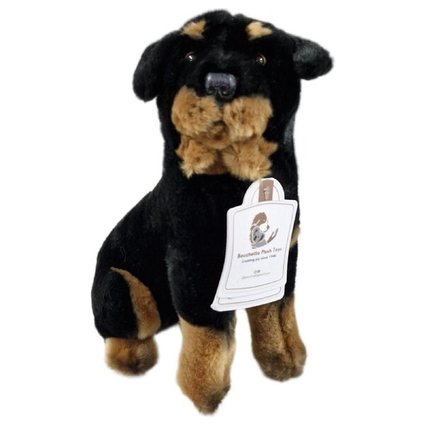 Bocchetta Plush Toys - Dog Rottweiler - Koda 25cm