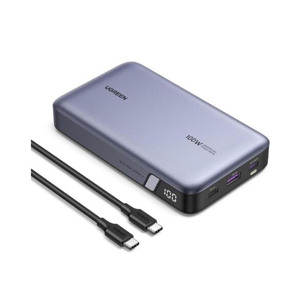 UGREEN 100W 20000mAh for Laptop 3 Ports Power Bank