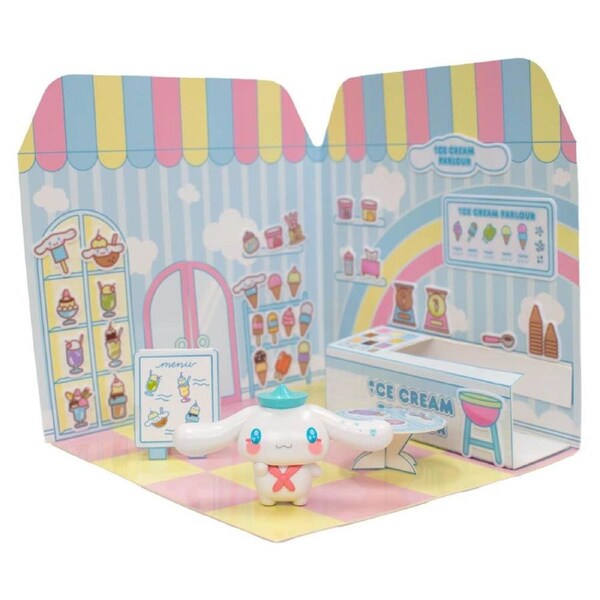 Hello Kitty and Friends Sticker House Cinnamoroll Ice Cream Parlour