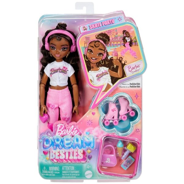 Barbie Dream Besties Skate Party Brooklyn Fashion Doll