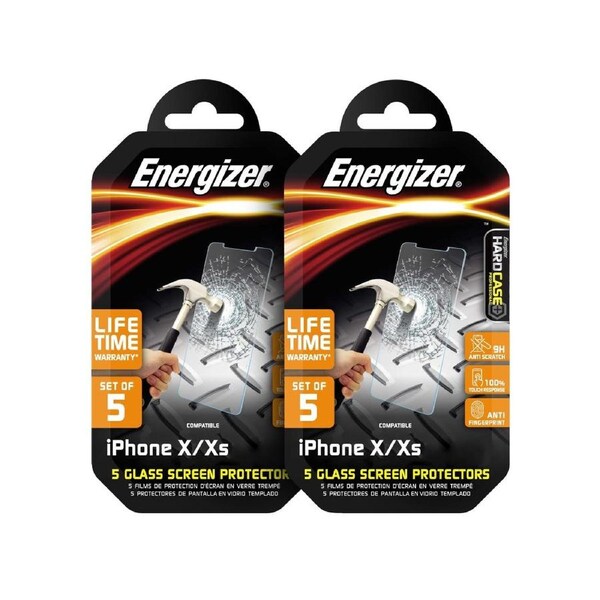 10 Pack Energizer Screen Protector For iPhone X/Xs 10 PACK