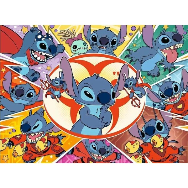 Ravensburger - Disney Stitch In My Own World Puzzle 100pc