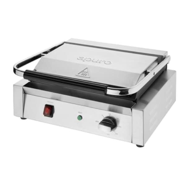 Apuro Bistro Contact Grill - Large Flat Plate- Commercial