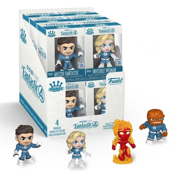 Marvel - The Fantastic Four: First Steps - Mini Vinyl Blind Box (Single Box)