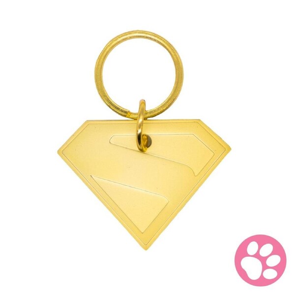 DC Comics - Superman 2025 - Superman Shield Pet ID Tag