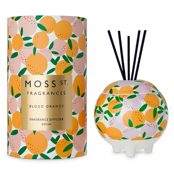 Moss St. Blood Orange Large Ceramic Diffuser 350ml