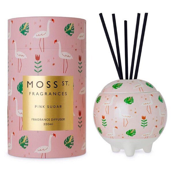 Moss St. Pink Sugar Large Ceramic Diffuser 350ml