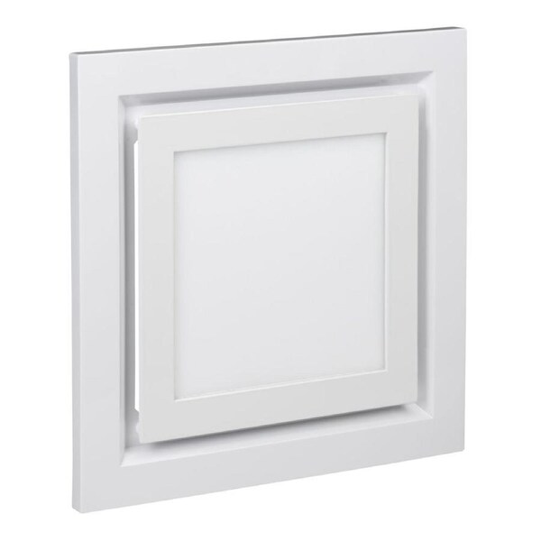 Clipsal Airflow Square Exhaust Fan with LED Light White