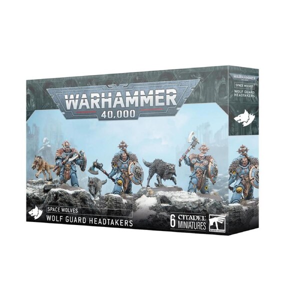 Warhammer: 40,000 Space Wolves Wolf Guard Headtakers