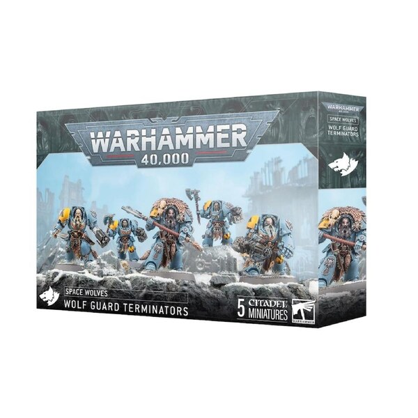 Warhammer: 40,000 Space Wolves Wolf Guard Terminators