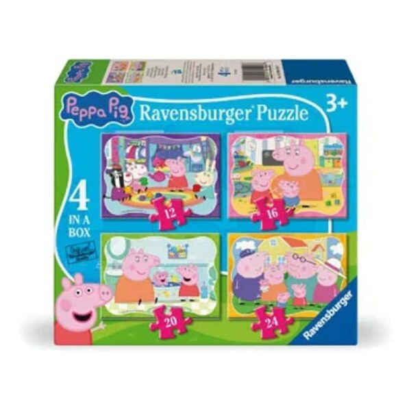 Ravensburger Puzzle 12, 16, 20, 24pc - Peppa Pig