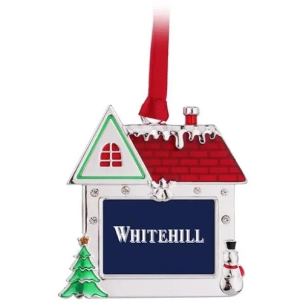 Whitehill Silver Hanging Ornament - Festive Home Photo Frame