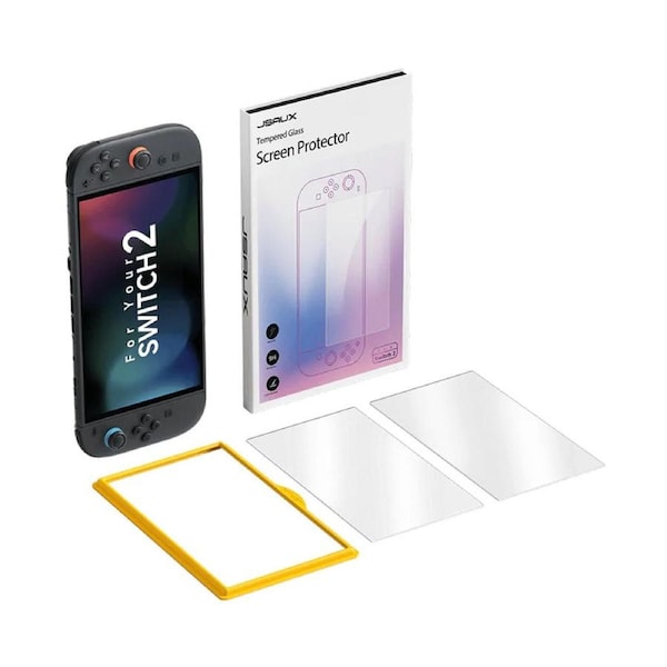 JSAUX Anti-Glare Screen Protector for Nintendo Switch 2 (2 PACK)