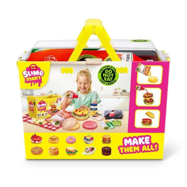 Zuru Slime Mart - Shopping Basket Series 1 Burger Kids Modelling Clay