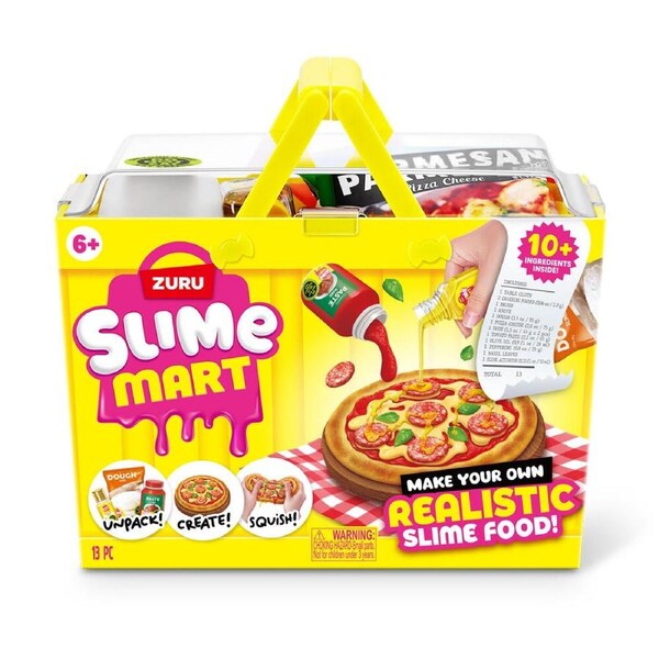 Zuru Slime Mart - Shopping Basket Series 1 Pizza Kids Modelling Clay