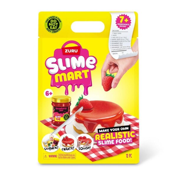 Zuru Slime Mart Small Shopping Bag Series 1 - Strawberry Cheesecake Kids Clay
