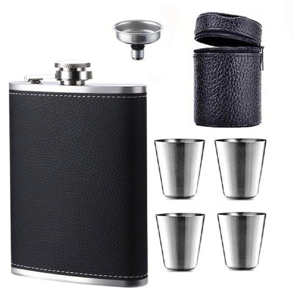 Portable Stainless Steel Wine Pot Small Outdoor Wine Bottle Wine Flask