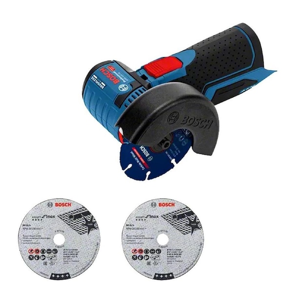 NEW BOSCH BRUSHLESS 76MM GRINDER GWS 12V-76 0.601.9F2.000