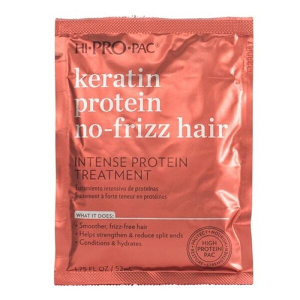 Hi-Pro Pac Keratin Protein No-Frizz Intense Hair Treatment Sachet 52ml