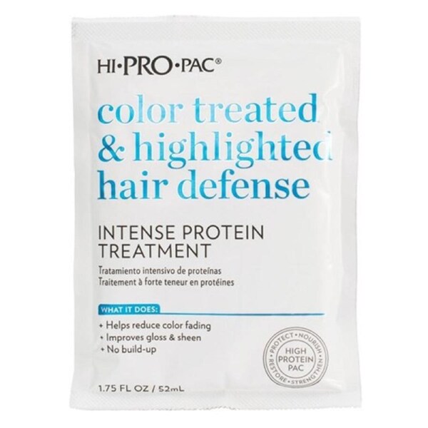 Hi-Pro Color Treated & Highlighted Hair Defense Intense Protein Hair Treatment Sachet 52ml