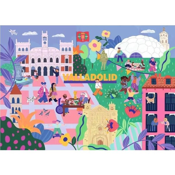 Ravensburger - Valladolid Puzzle 1000pc
