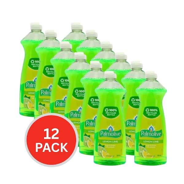 Palmolive 500ml Dishwashing Liquid Lemon Lime ( 12x Pack)