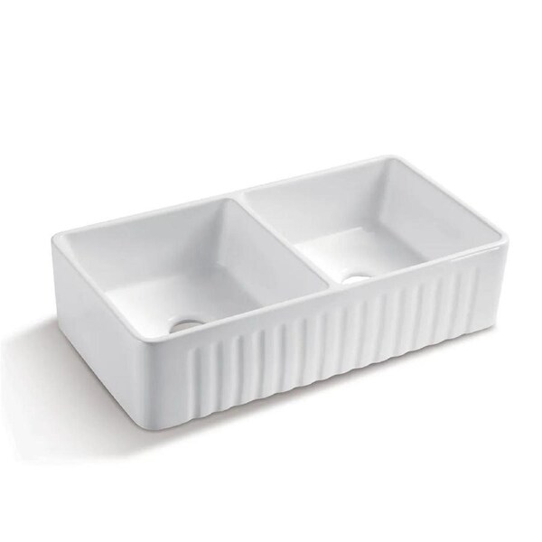 Boston 853x461x255 Butler Sink Double Bowl