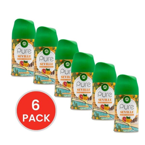 Air Wick 159g Air Freshener Refill Ultimate Getaways Seville Orange And Grapefruit (6x Pack)