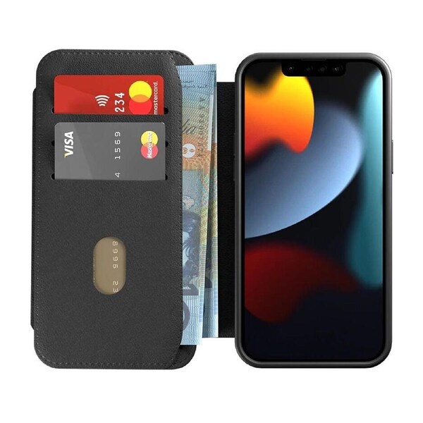 Cygnett MagSafe Wallet Phone Case For Apple iPhone 13 Pro - Black