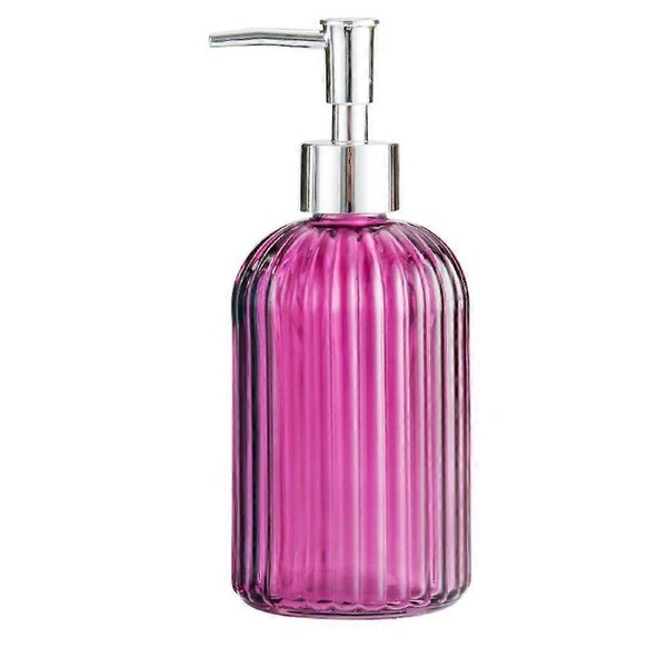 Refillable Soap Dispenser Glass Bottle For Home Use 440ML 1Pcs