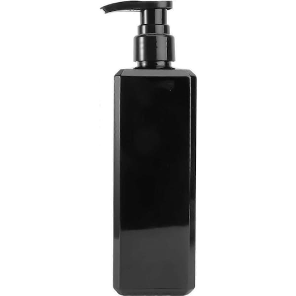Refillable Empty Pump Bottles Soap Dispenser Bottles for Kitchen Bath Liquid Soap Shampoo Lotions Hand Dispensers 500ML Black