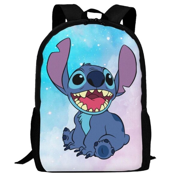 Stitch Backpack,3d Print Laptop Backpack Lightweight Casual Daypack Bookbag Multi-Function Travel Backpack